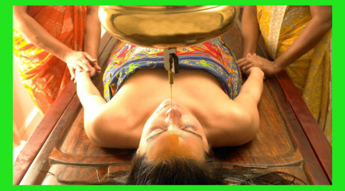 Lo Shirodara, il massaggio “del terzo occhio”